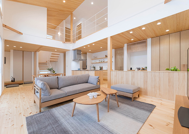 家族との時間を満喫する住まい