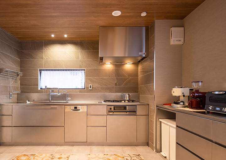 調理家電やゴミ箱の置き場