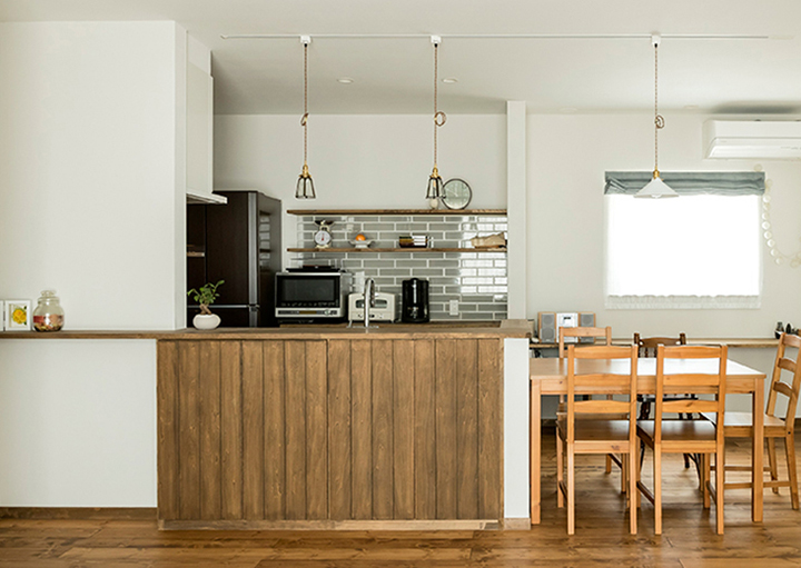 注文住宅のキッチンのレイアウト